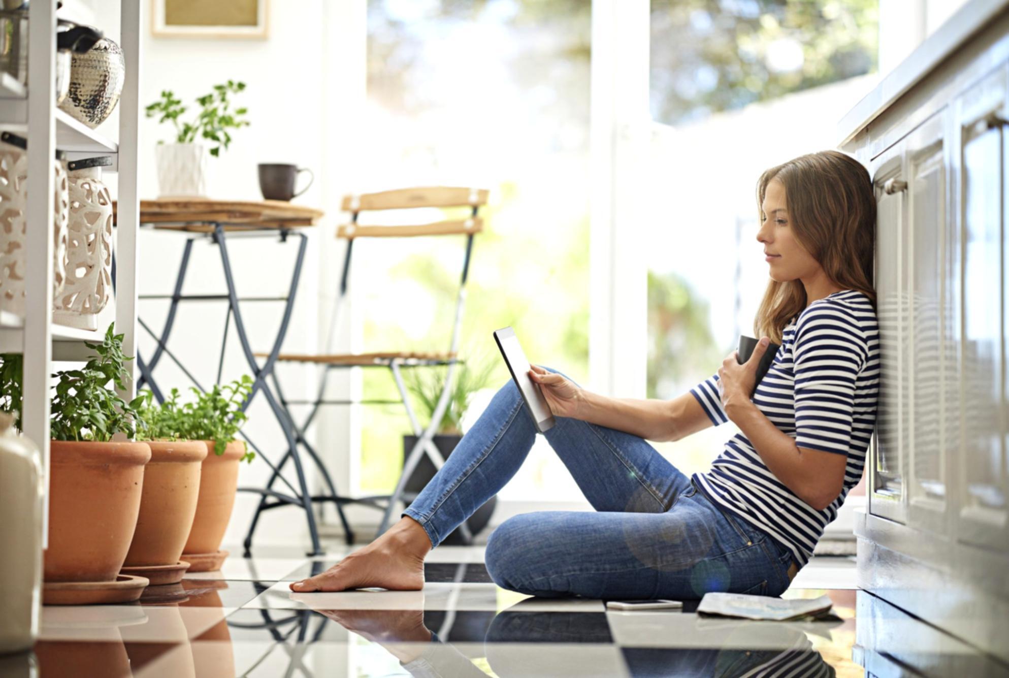 Interface d'apprentissage mobile moderne